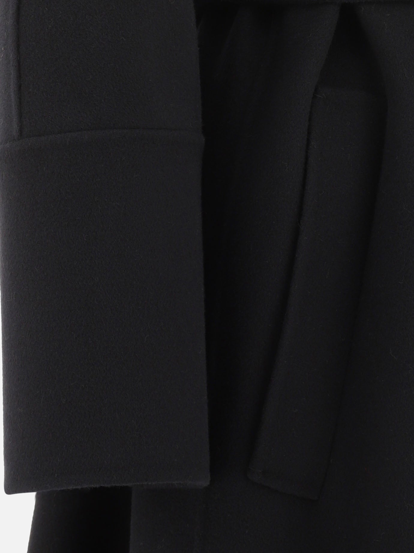 Long coats 100% virgin wool  Black - Max Mara S Women | PDP | VIETTI Online Store | thumbnail_4