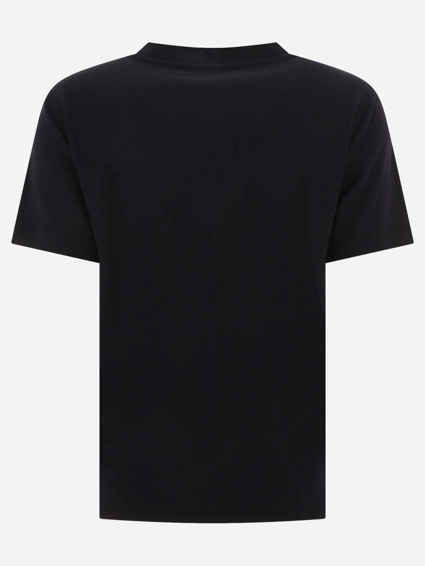 Crewneck t-shirts 100% cotton  Black - Max Mara S Women | PDP | VIETTI Online Store | thumbnail_2