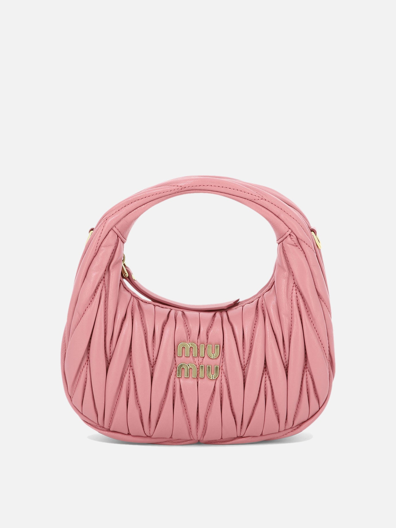 Small bags Logo  Pink - Miu Miu Women | PDP | VIETTI Online Store | Zoom-Modal
