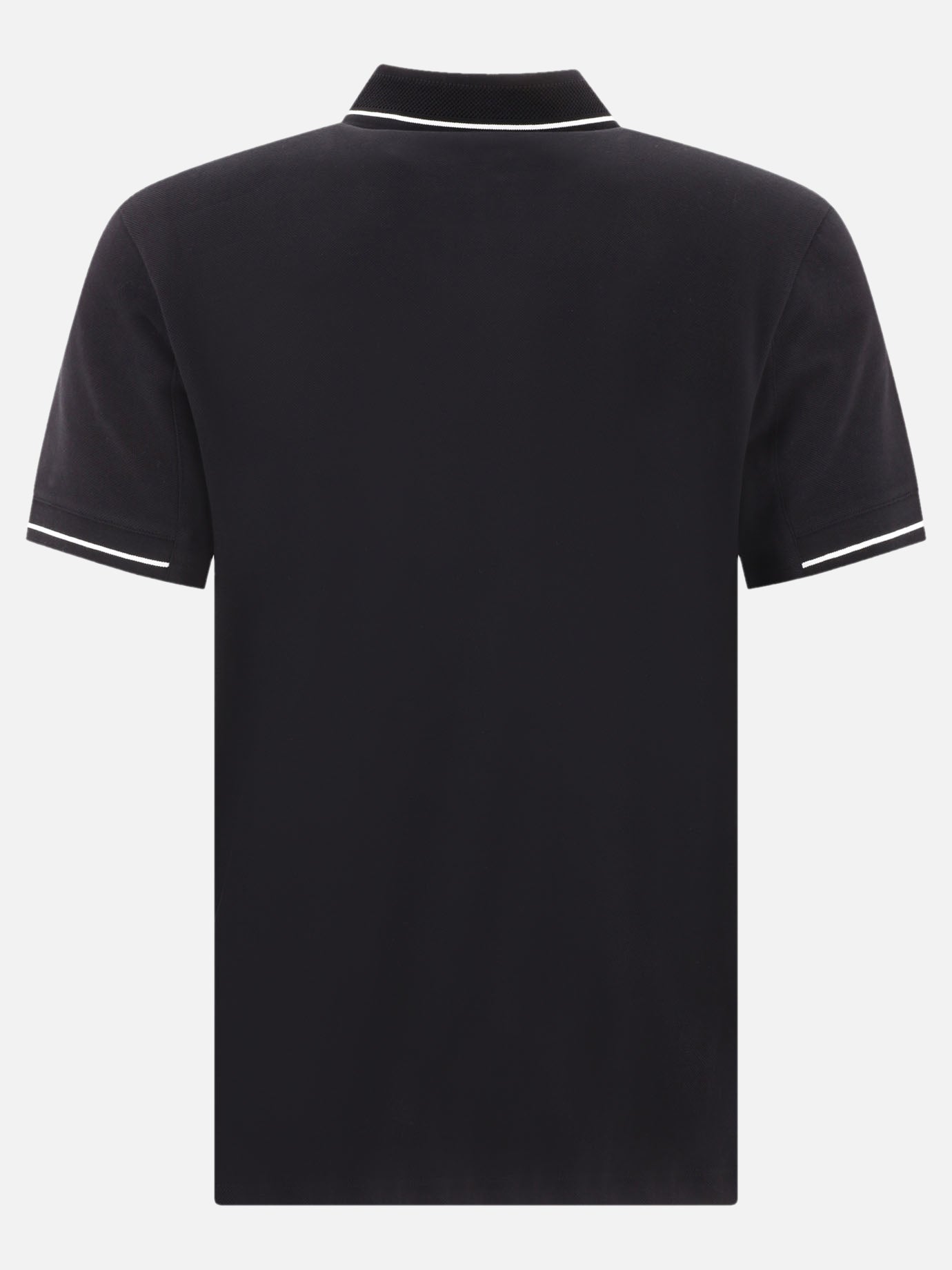 Polo shirts with buttons Logo  Black - Moncler Men | PDP | VIETTI Online Store | thumbnail_2