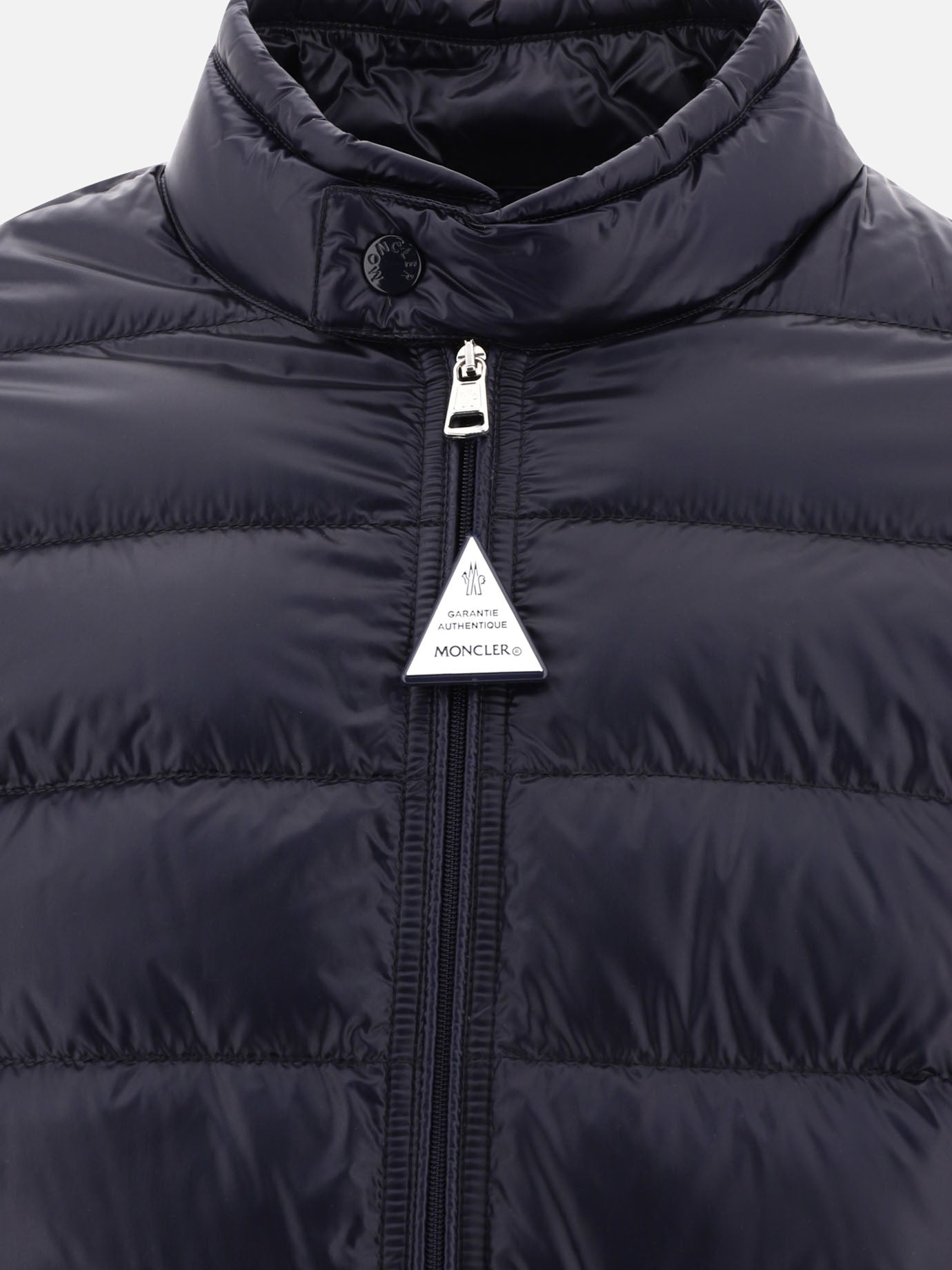 Down jackets 100% polyamide - Padding: down and feathers  Blue - Moncler Men | PDP | VIETTI Online Store | Zoom-Modal_3
