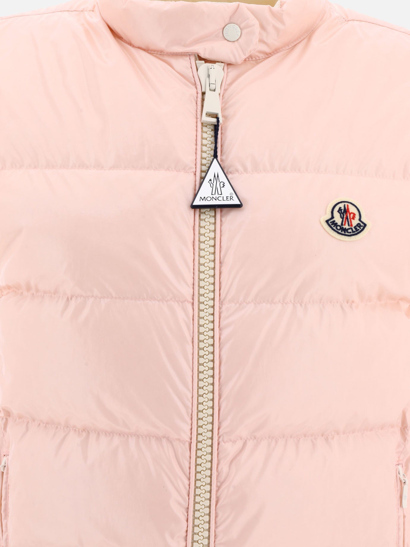 Vest jackets 100% polyamide - Padding: down and feathers  Pink - Moncler Women | PDP | VIETTI Online Store | Zoom-Modal_3
