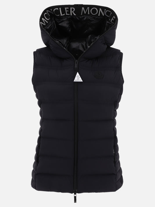 Vest jackets 85% polyamide 15% elastane - Padding: down and feathers  Black - Moncler Women | PLP | VIETTI Online Store 
