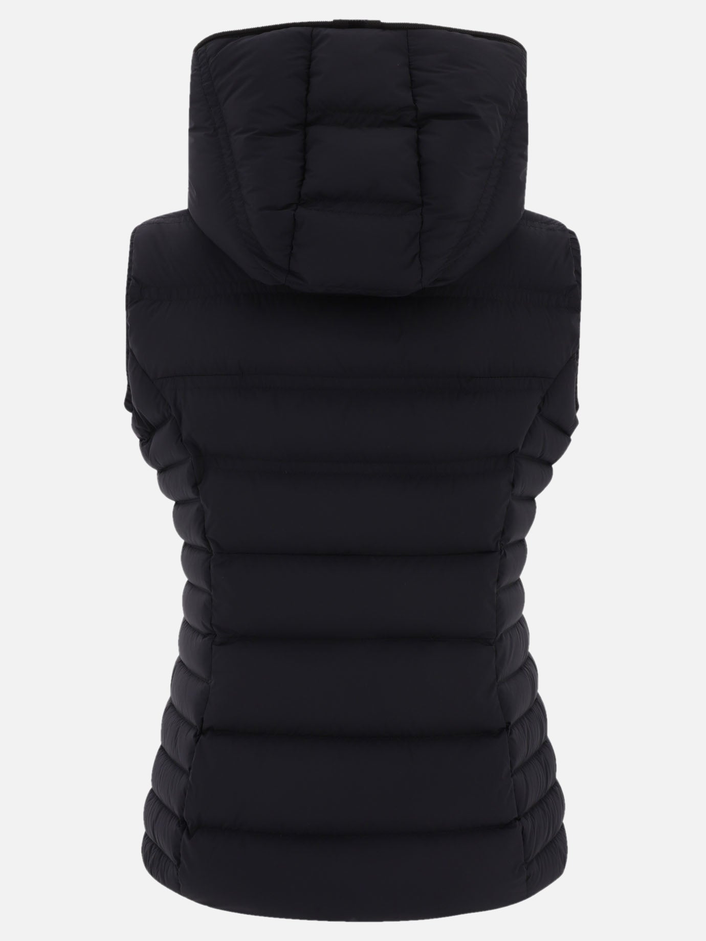 Vest jackets 85% polyamide 15% elastane - Padding: down and feathers  Black - Moncler Women | PDP | VIETTI Online Store | thumbnail_2