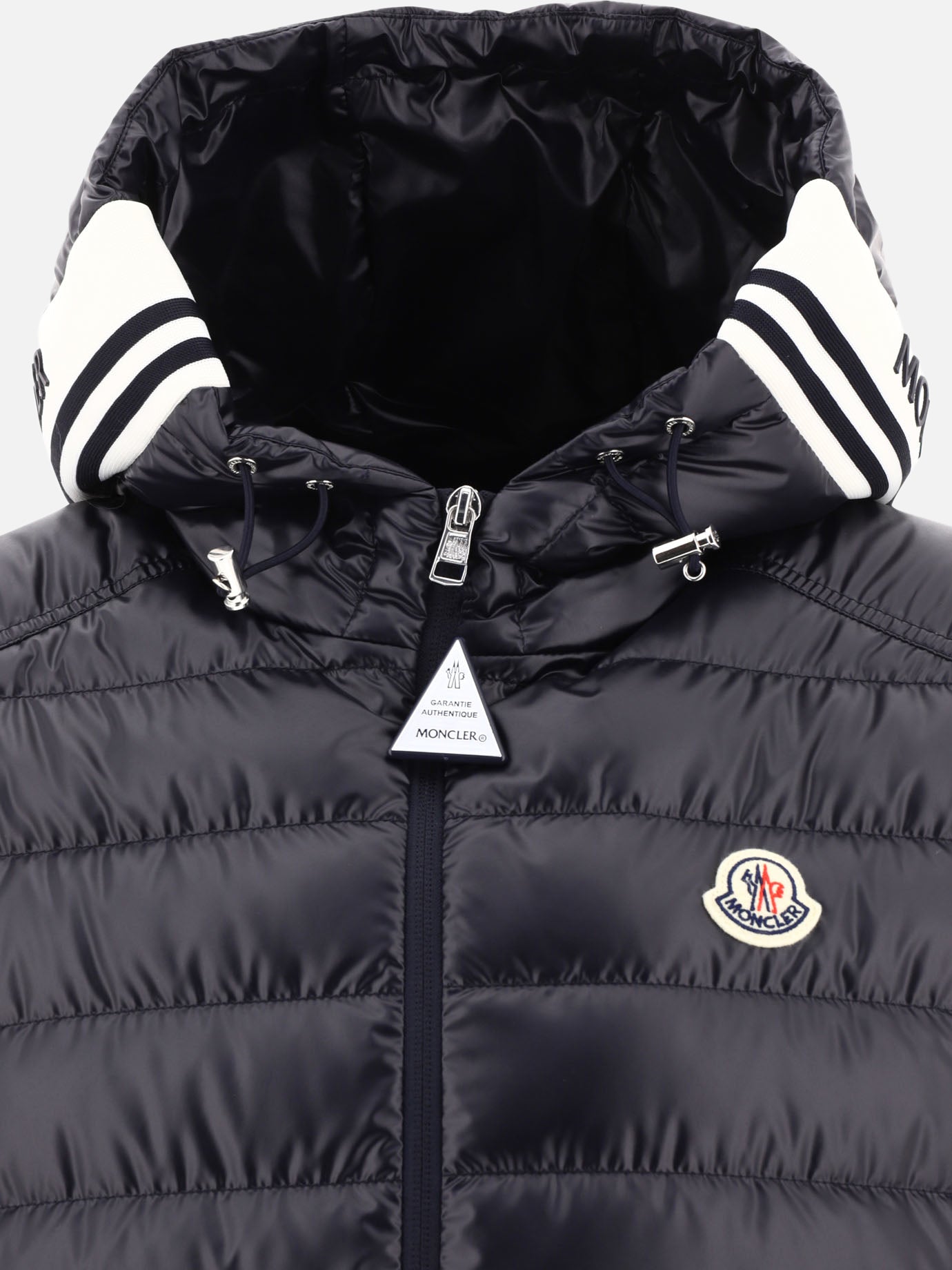 Vest jackets Solid colour  Blue - Moncler Men | PDP | VIETTI Online Store | Zoom-Modal_3
