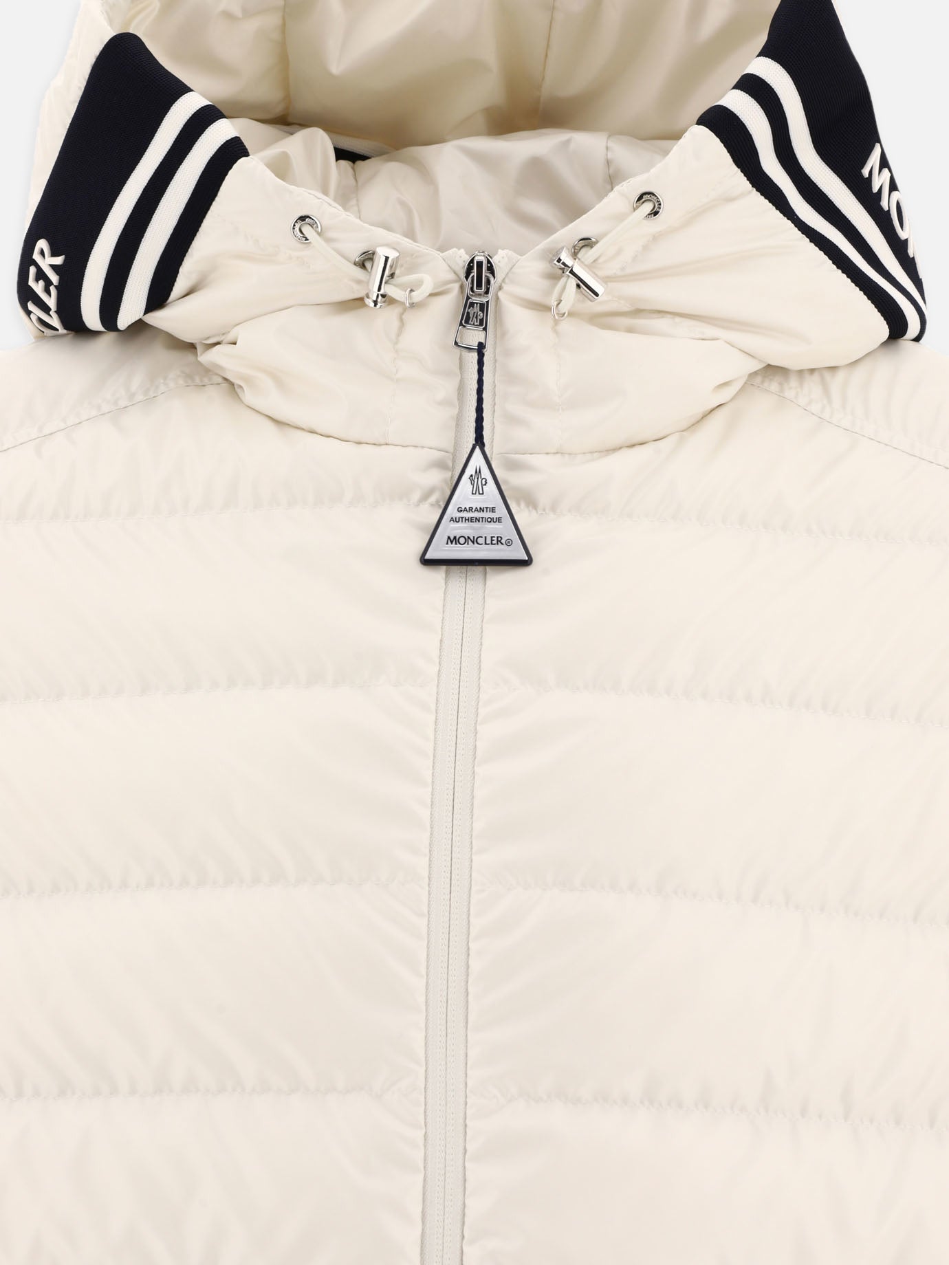 Down jackets 100% polyester - Padding: down and feathers  White - Moncler Men | PDP | VIETTI Online Store | thumbnail_3