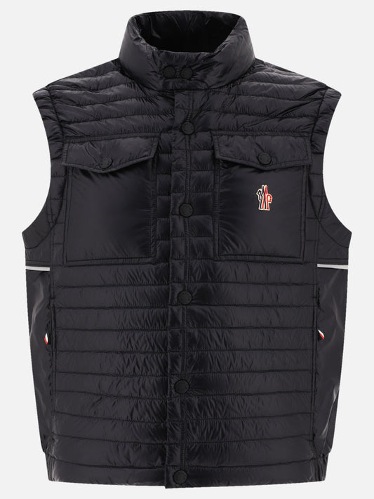 Vest jackets 100% polyamide - Padding: down and feathers  Black - Moncler Grenoble Men | PLP | VIETTI Online Store 
