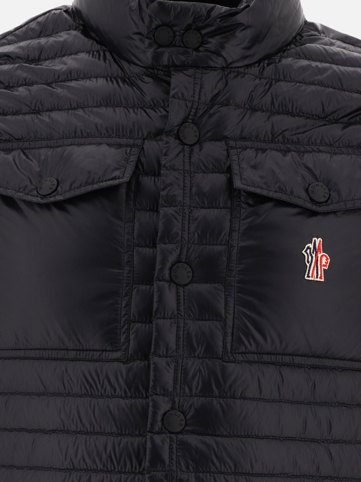 Vest jackets 100% polyamide - Padding: down and feathers  Black - Moncler Grenoble Men | PDP | VIETTI Online Store | Zoom-Modal_3
