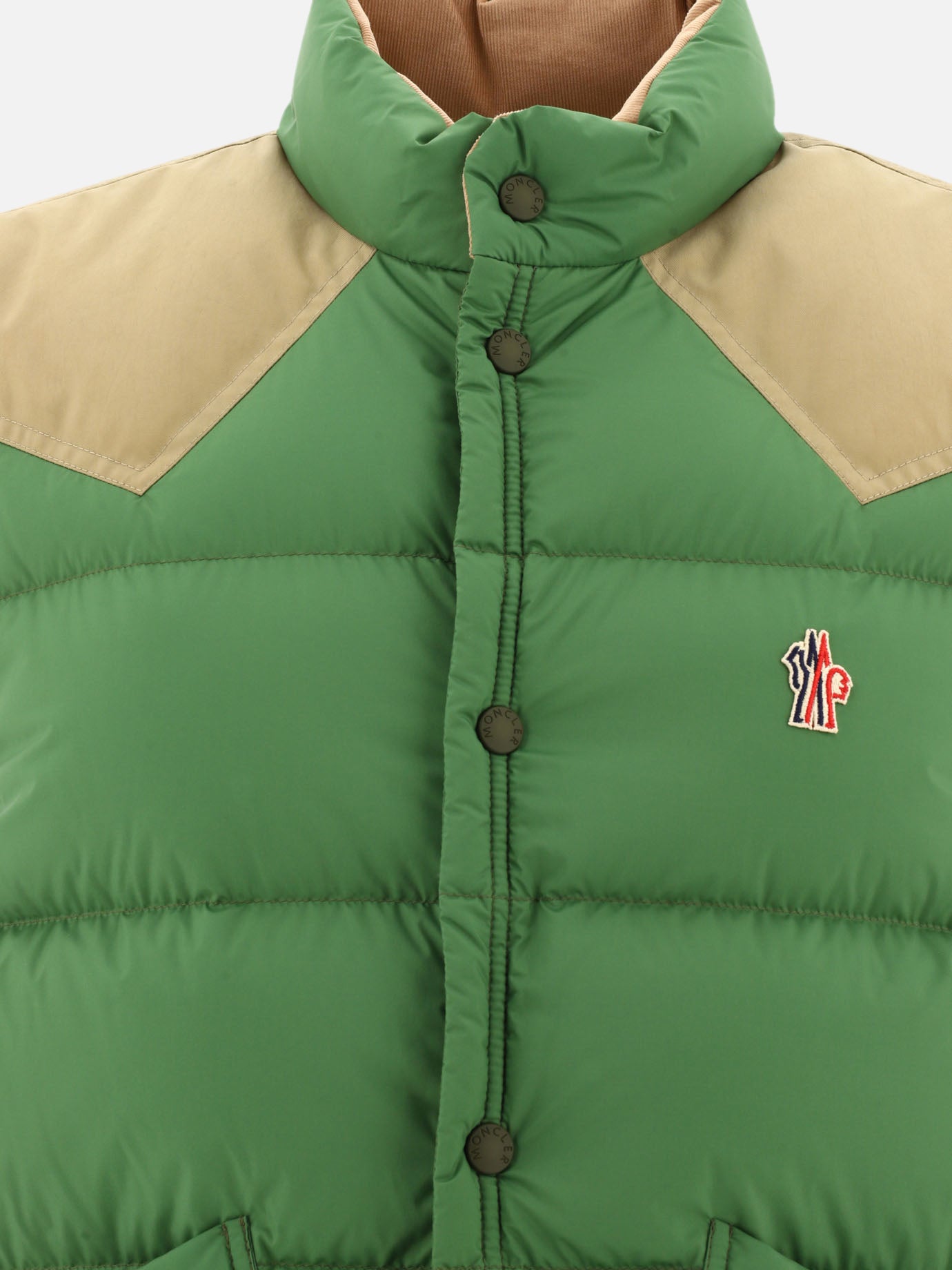 Vest jackets 100% polyamide - Padding: down and feathers  Green - Moncler Grenoble Men | PDP | VIETTI Online Store | Zoom-Modal_3
