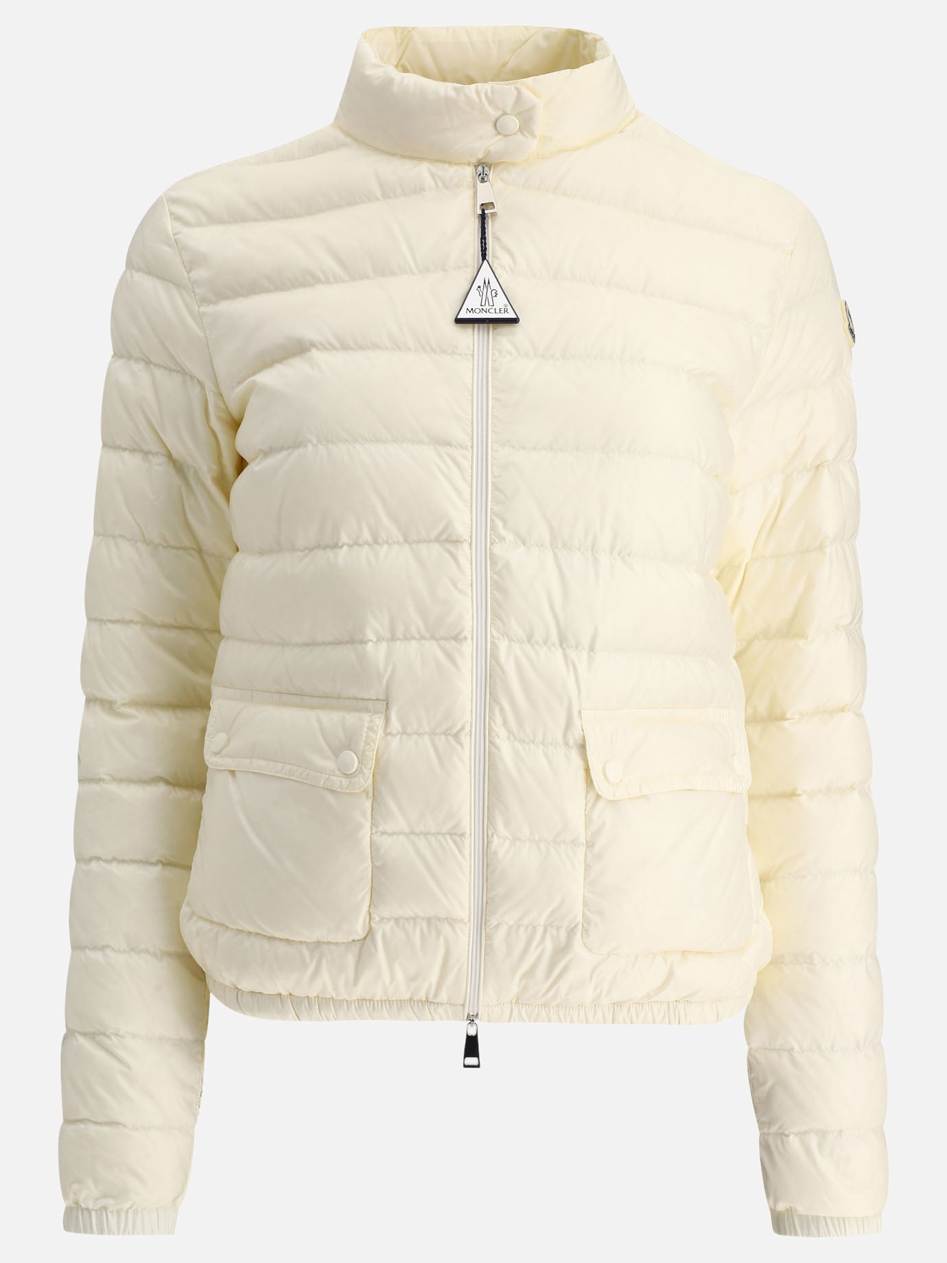 Down jackets Logo  White - Moncler Women | PDP | VIETTI Online Store | thumbnail