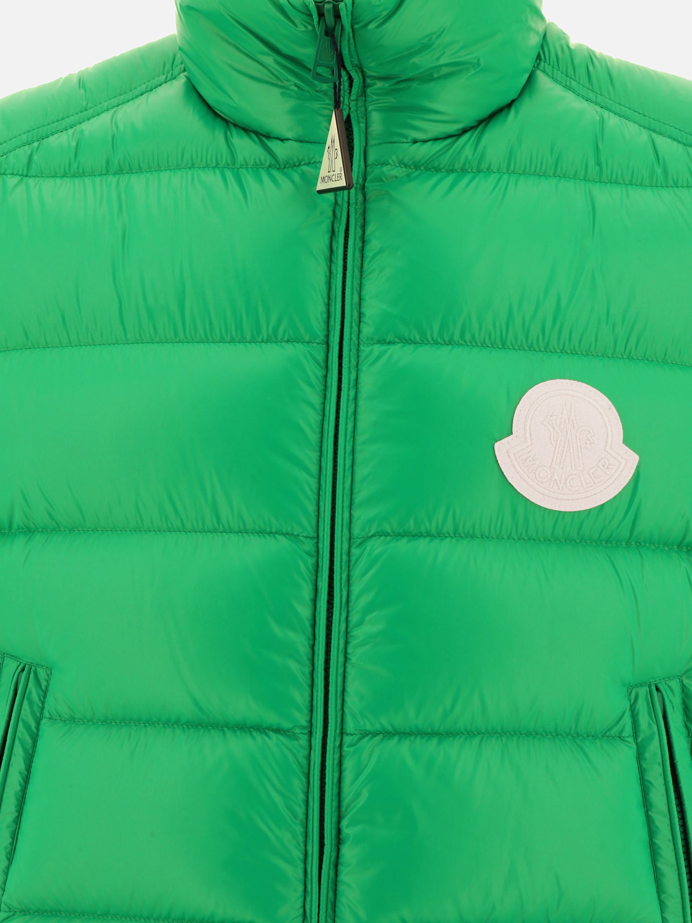 Vest jackets 100% polyamide - Padding: down and feathers  Green - Moncler Men | PDP | VIETTI Online Store | Zoom-Modal_3
