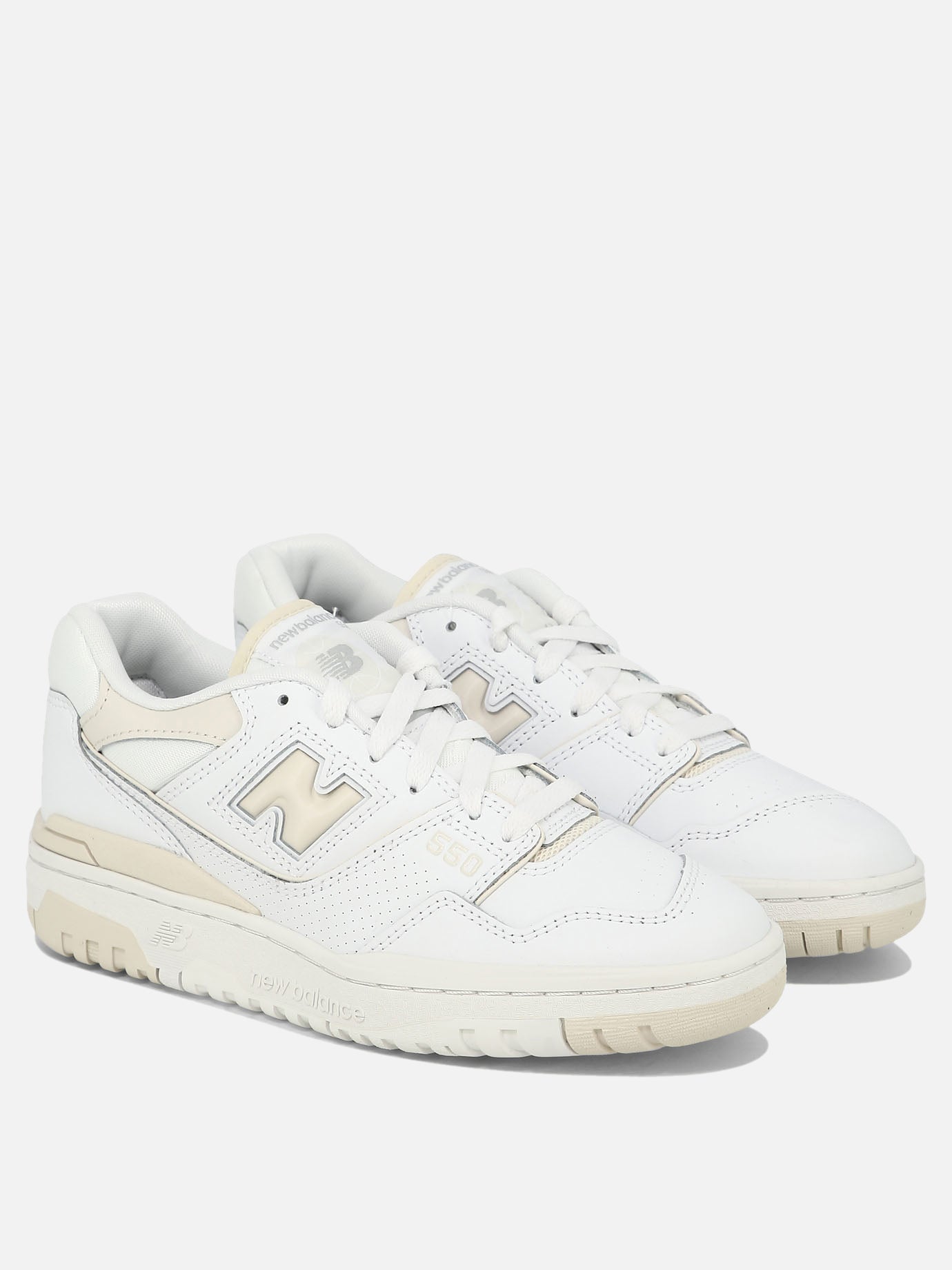 Low top sneakers 100% leather - 100% rubber  White - New Balance Women | PDP | VIETTI Online Store | thumbnail_2