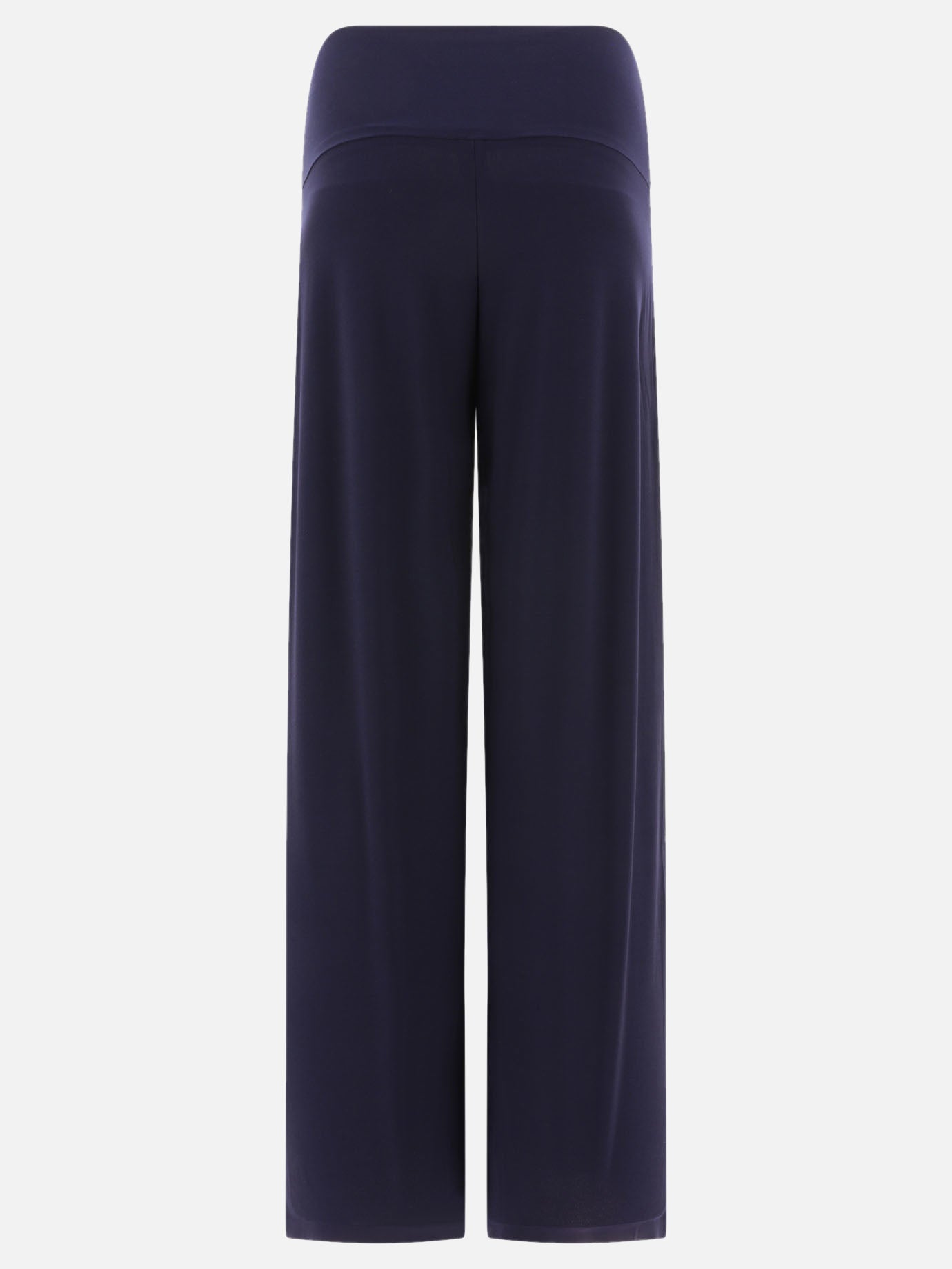 Leisure trousers 95% polyester 5% elastane  Blue - Norma Kamali Women | PDP | VIETTI Online Store | Zoom-Modal_2
