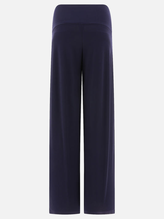 Leisure trousers 95% polyester 5% elastane  Blue - Norma Kamali Women | PLP | VIETTI Online Store | 2

