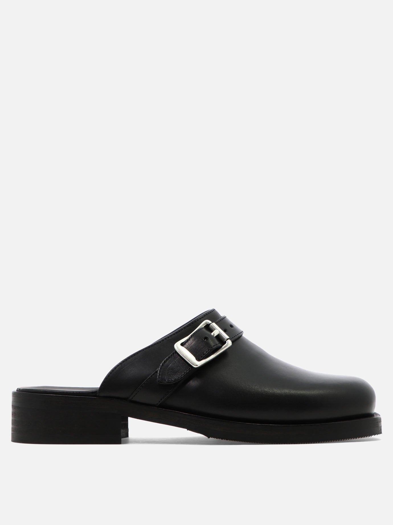 Slippers 100% leather - 100% rubber  Black - Our Legacy Men | PDP | VIETTI Online Store | thumbnail