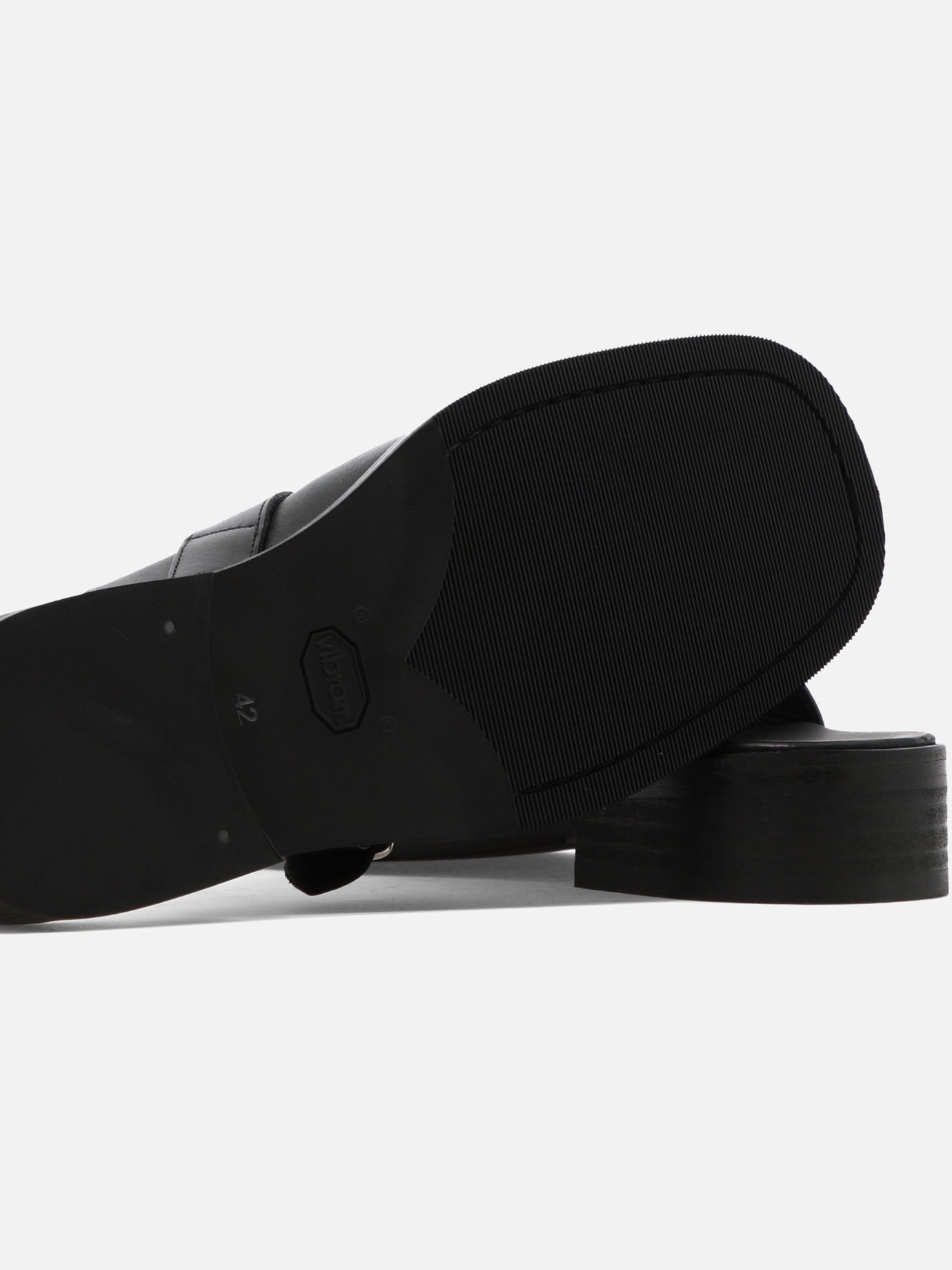 Slippers 100% leather - 100% rubber  Black - Our Legacy Men | PDP | VIETTI Online Store | Zoom-Modal_5

