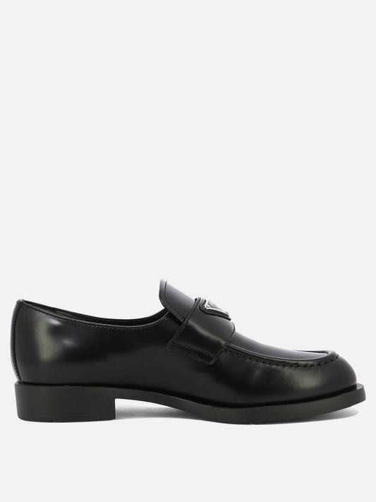 Loafers 100% leather - 100% leather  Black - Prada Women | PLP | VIETTI Online Store 

