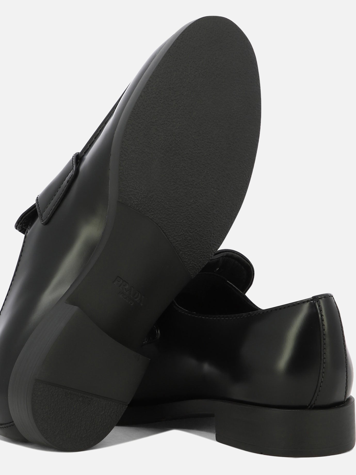 Loafers 100% leather - 100% leather  Black - Prada Women | PDP | VIETTI Online Store | Zoom-Modal_5
