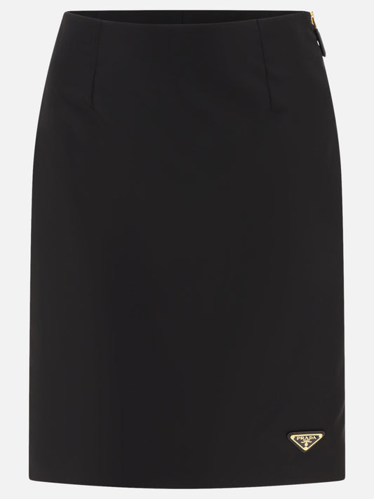 Miniskirts 100% polyamide  Black - Prada Women | PLP | VIETTI Online Store 
