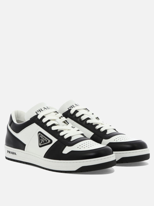 Low top sneakers 100% calf leather - 100% rubber  White - Prada Men | PLP | VIETTI Online Store | 2
