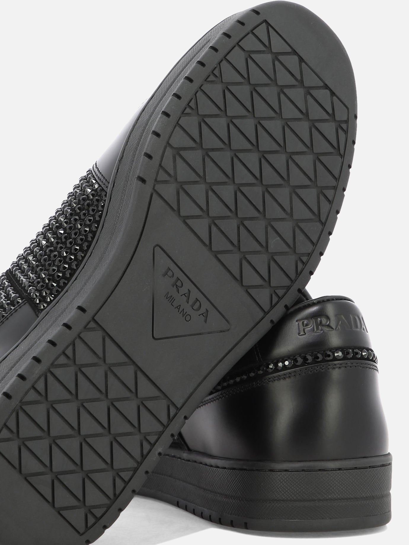 Low top sneakers 100% leather - 100% rubber  Black - Prada Men | PDP | VIETTI Online Store | Zoom-Modal_5
