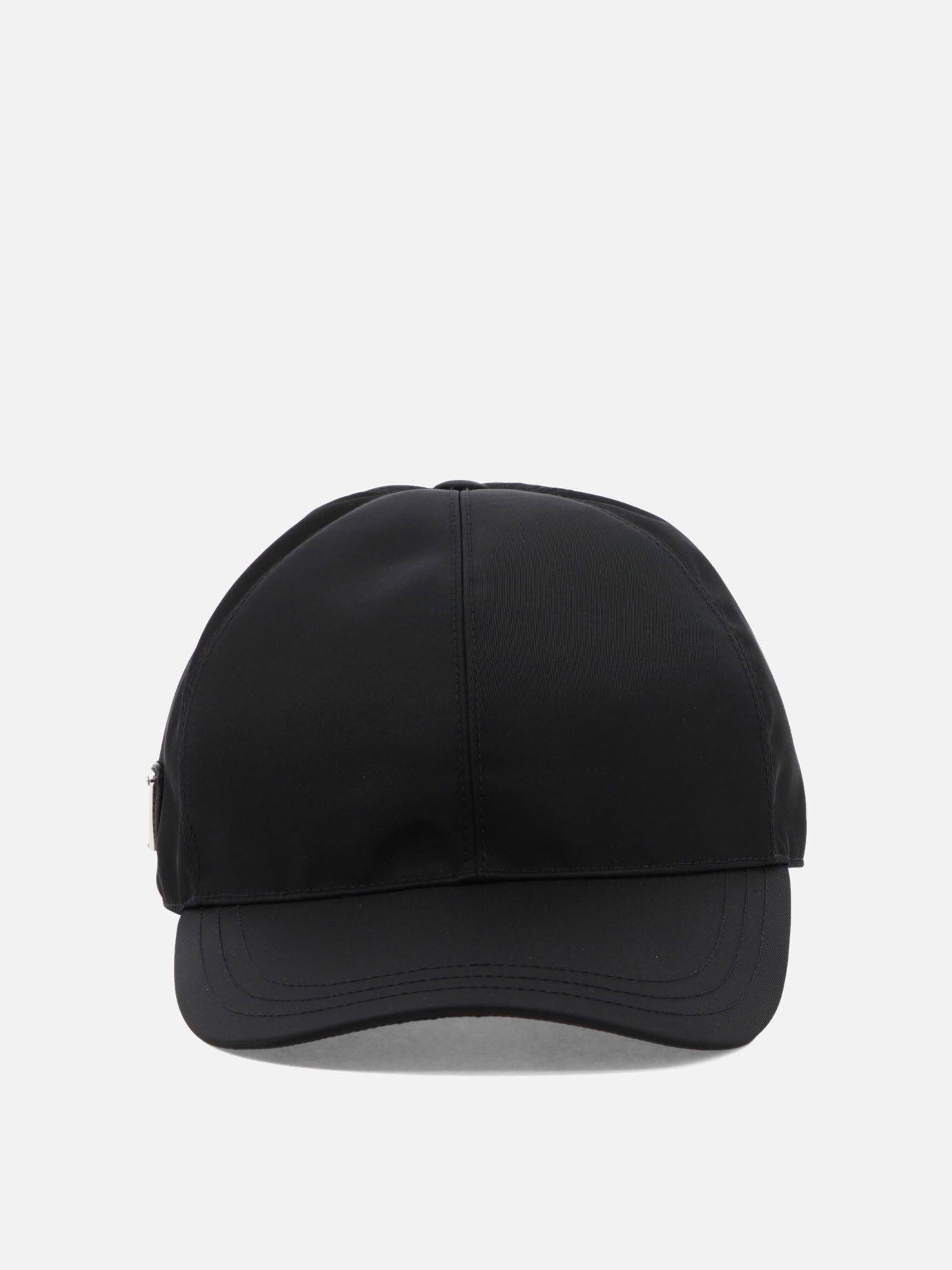 Baseball caps 100% recycled nylon  Black - Prada Men | PDP | VIETTI Online Store | thumbnail