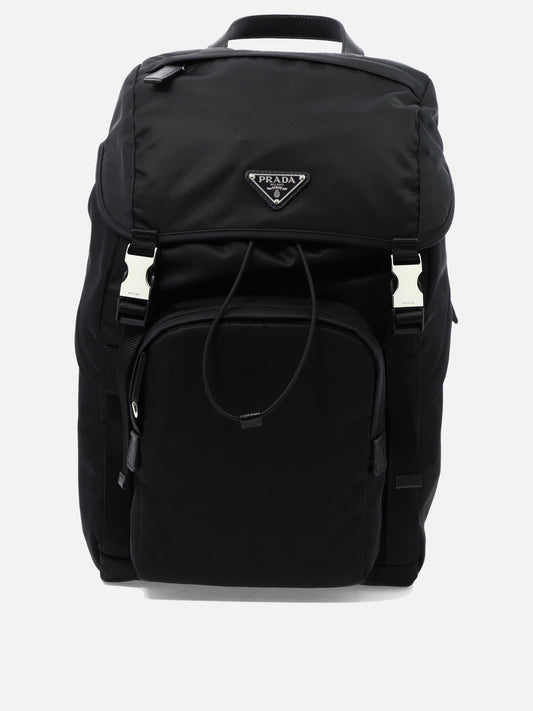 Classic backpacks Logo  Black - Prada Men | PLP | VIETTI Online Store 
