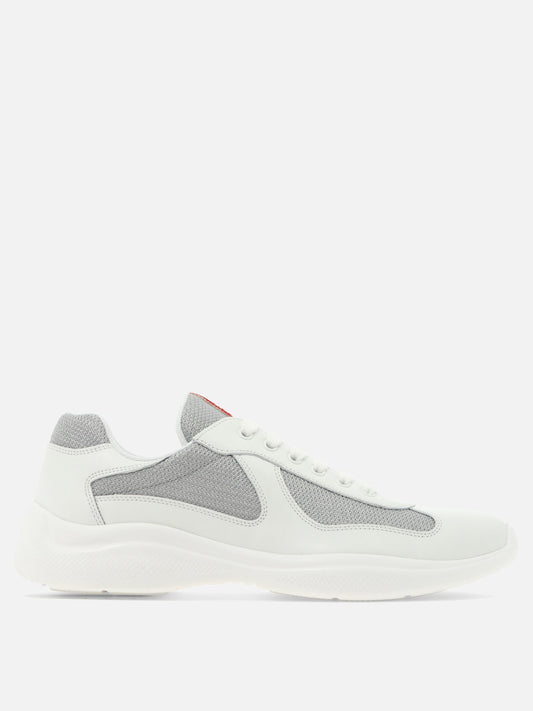 Low top sneakers 100% lamb leather - 100% rubber  White - Prada Men | PLP | VIETTI Online Store 
