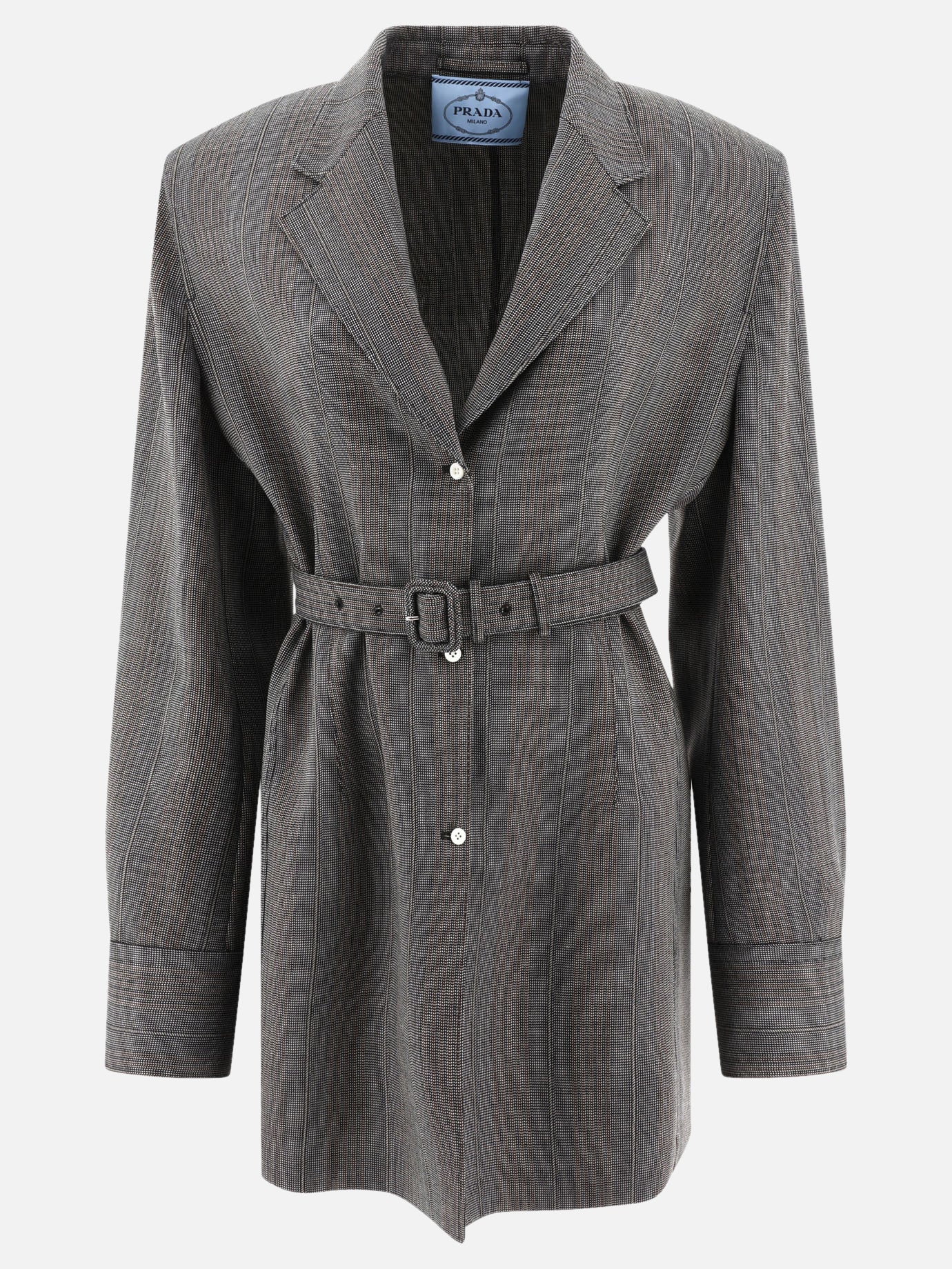 Blazers 100% virgin wool  Grey - Prada Women | PDP | VIETTI Online Store | Zoom-Modal
