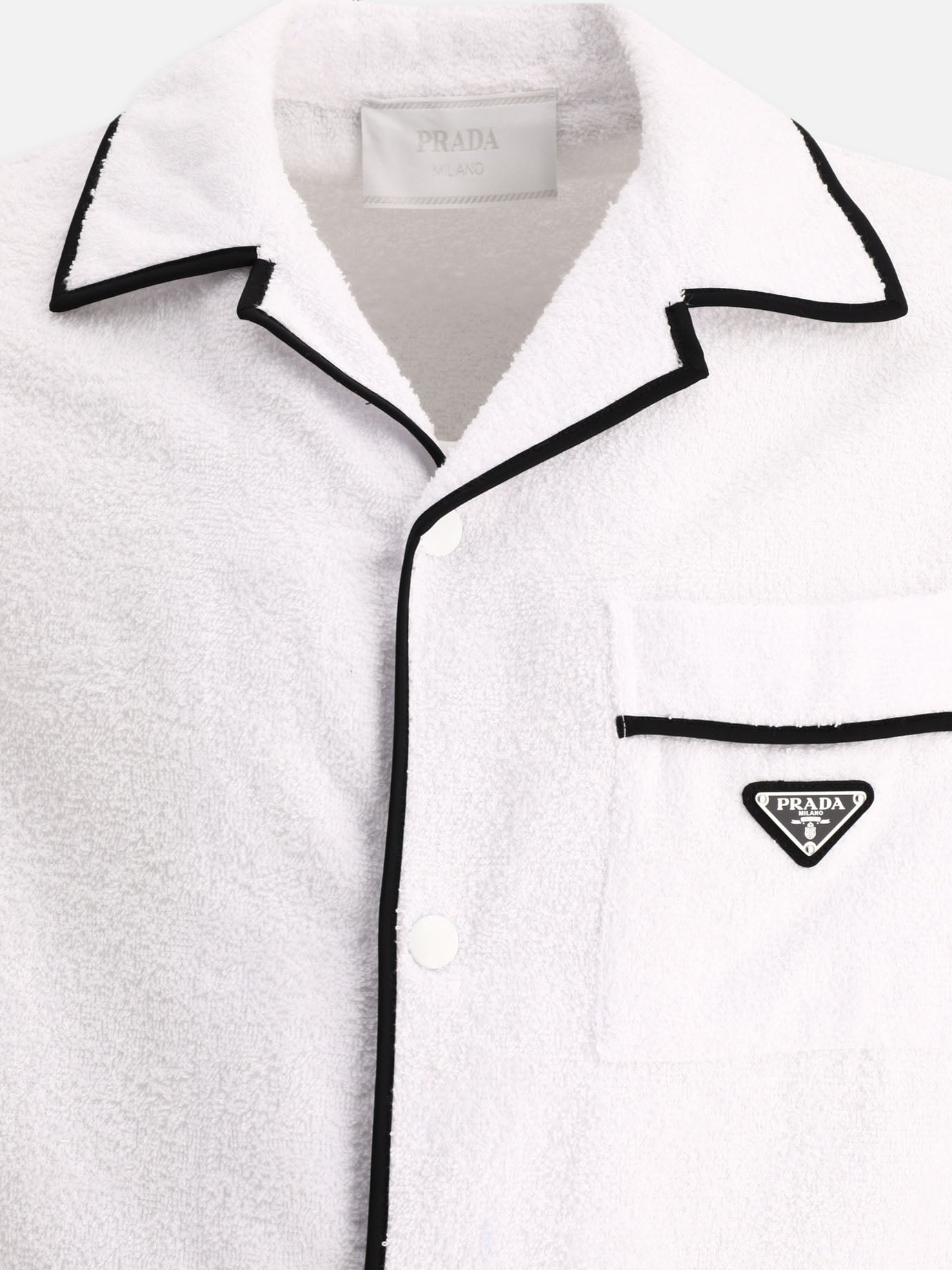 Casual shirts 100% cotton  White - Prada Men | PDP | VIETTI Online Store | Zoom-Modal_3
