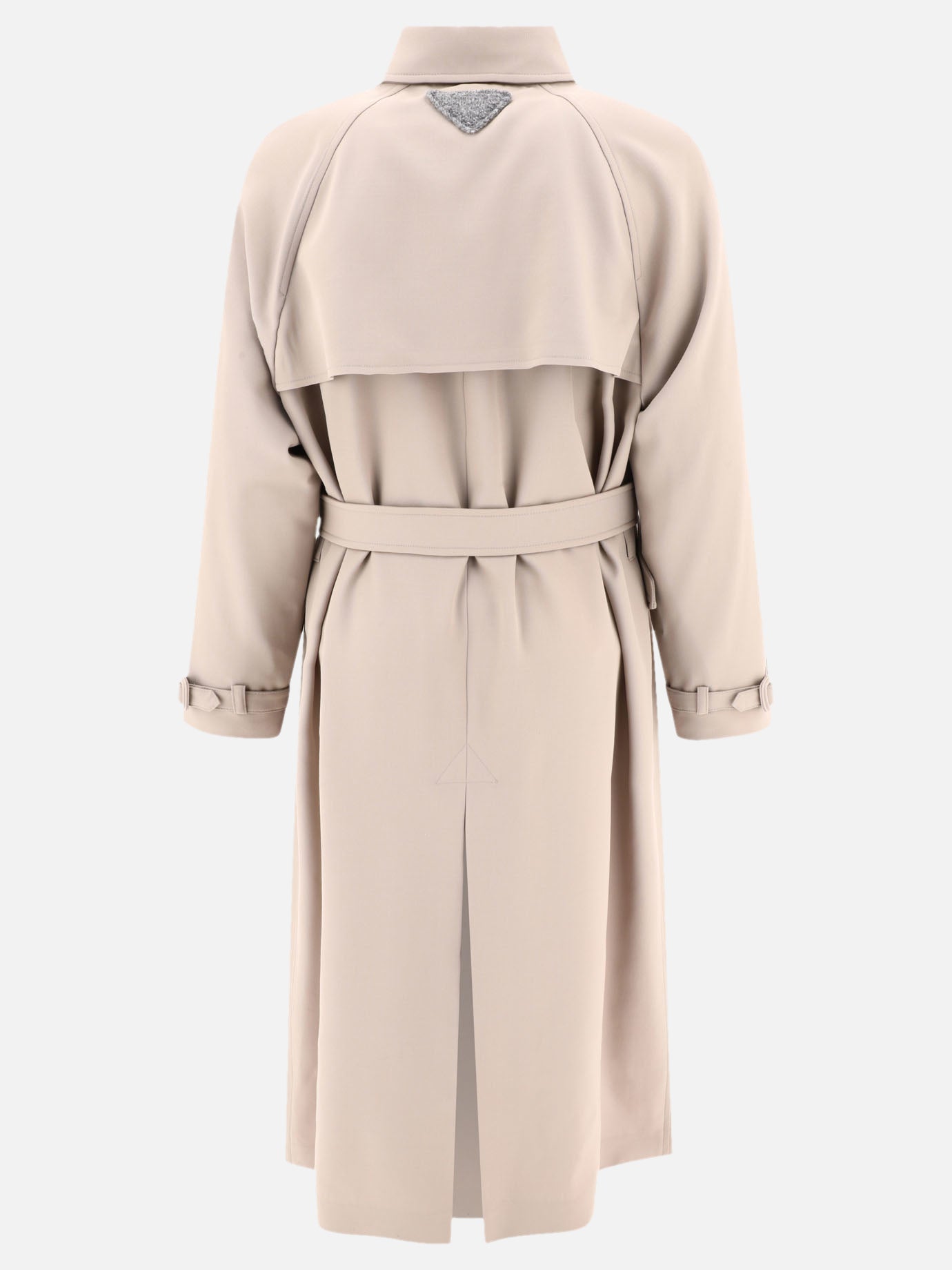 Wool trench coat