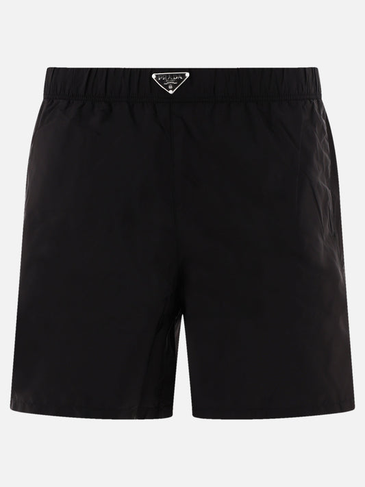 Swim shorts 100% polyamide  Black - Prada Men | PLP | VIETTI Online Store 

