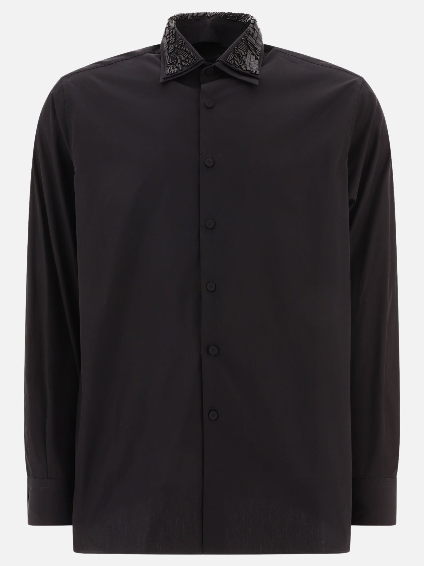 Formal shirts 100% cotton  Black - Prada Men | PDP | VIETTI Online Store | Zoom-Modal
