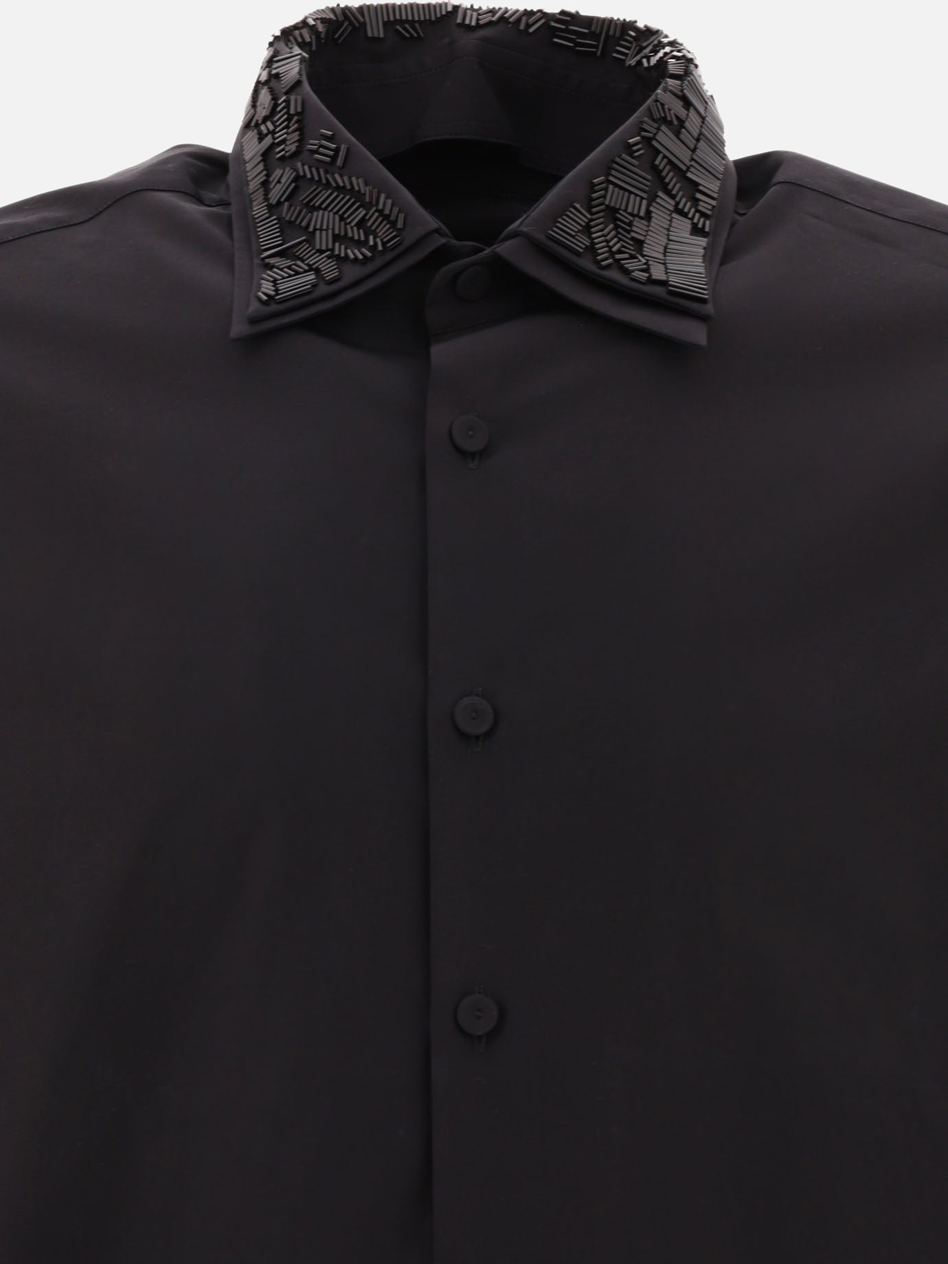 Formal shirts 100% cotton  Black - Prada Men | PDP | VIETTI Online Store | Zoom-Modal_3
