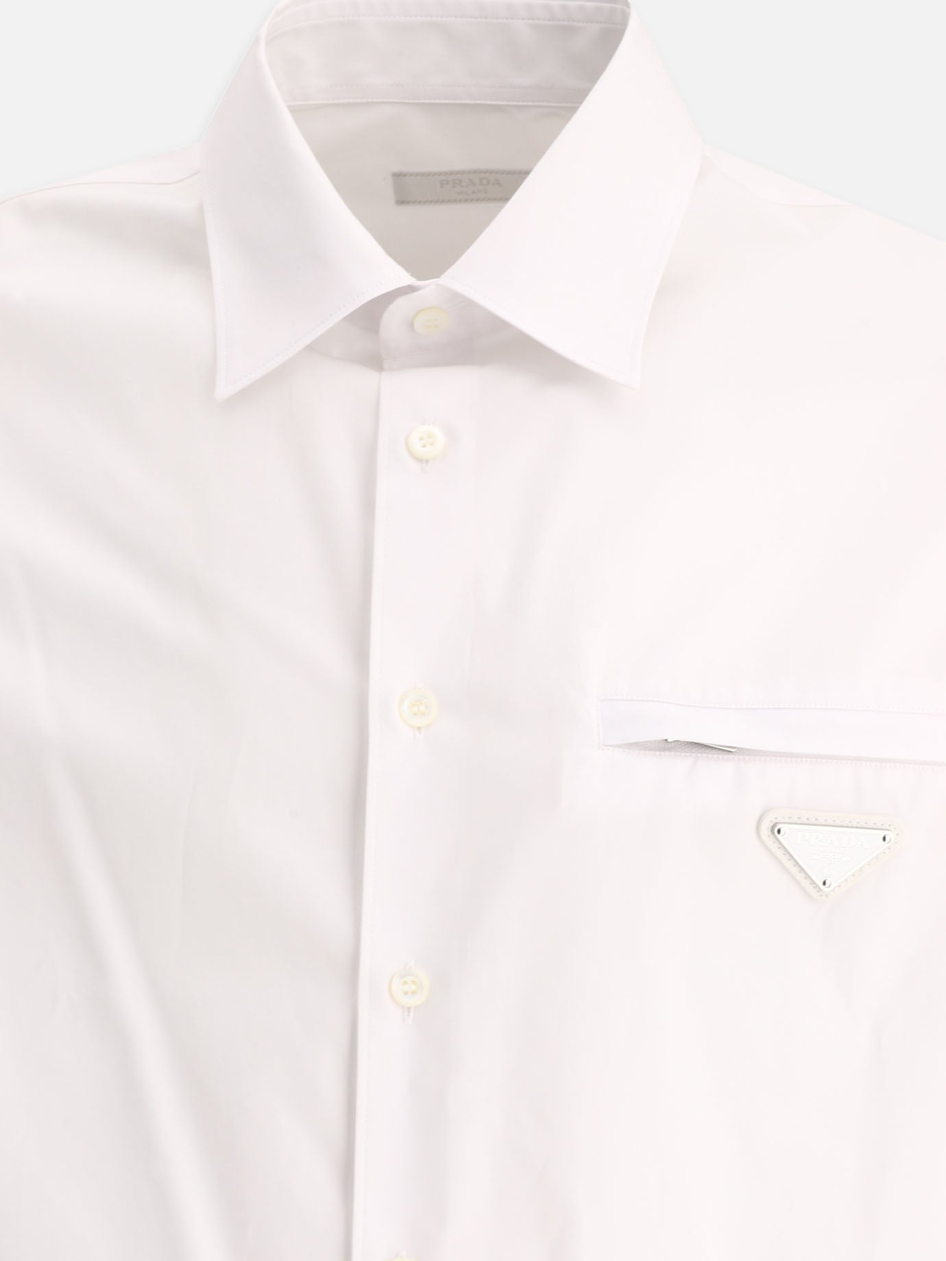 Casual shirts 100% cotton  White - Prada Men | PDP | VIETTI Online Store | Zoom-Modal_3
