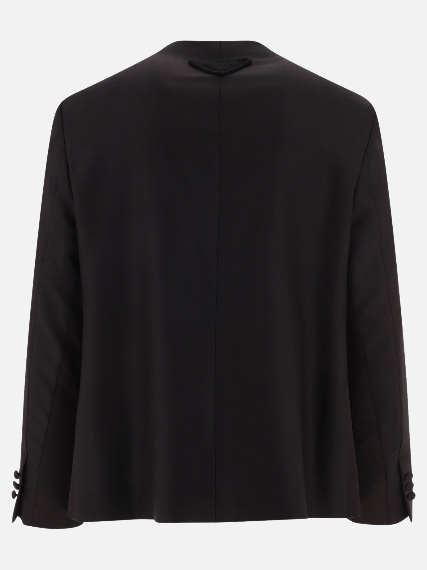 Blazers 88% wool 12% merino wool  Black - Prada Men | PDP | VIETTI Online Store | thumbnail_2