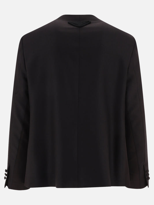Blazers 88% wool 12% merino wool  Black - Prada Men | PLP | VIETTI Online Store | 2
