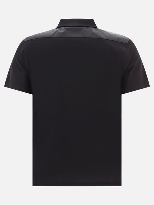 Polo shirts with buttons 92% cotton 8% elastane  Black - Prada Men | PLP | VIETTI Online Store | 2
