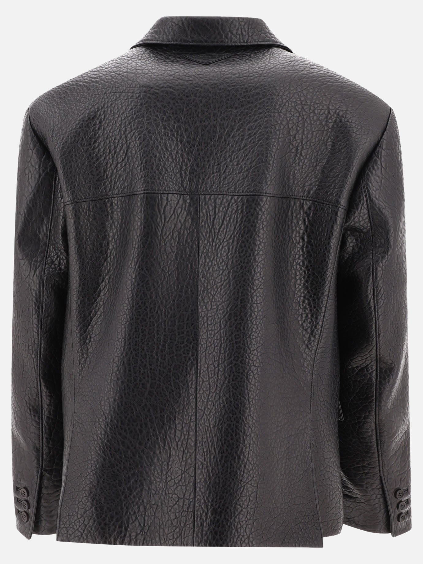 Leather jackets 100% lamb leather  Black - Prada Men | PDP | VIETTI Online Store | Zoom-Modal_2
