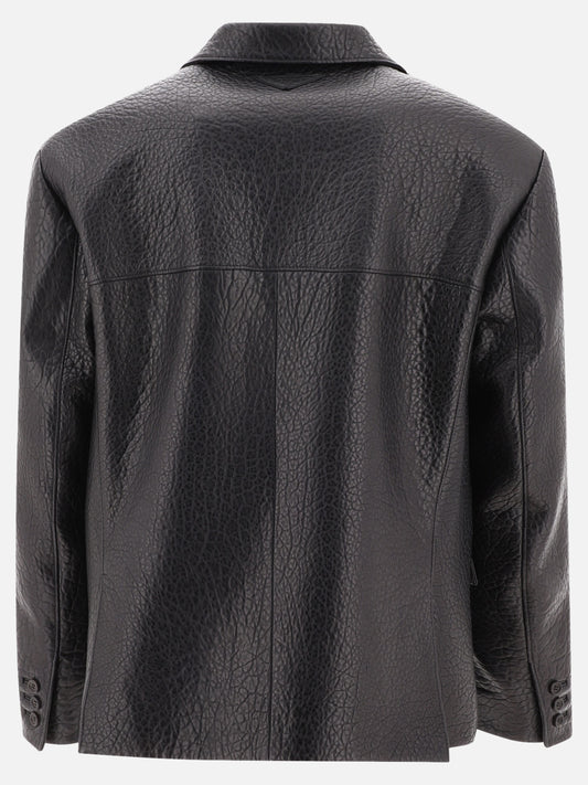 Leather jackets 100% lamb leather  Black - Prada Men | PLP | VIETTI Online Store | 2
