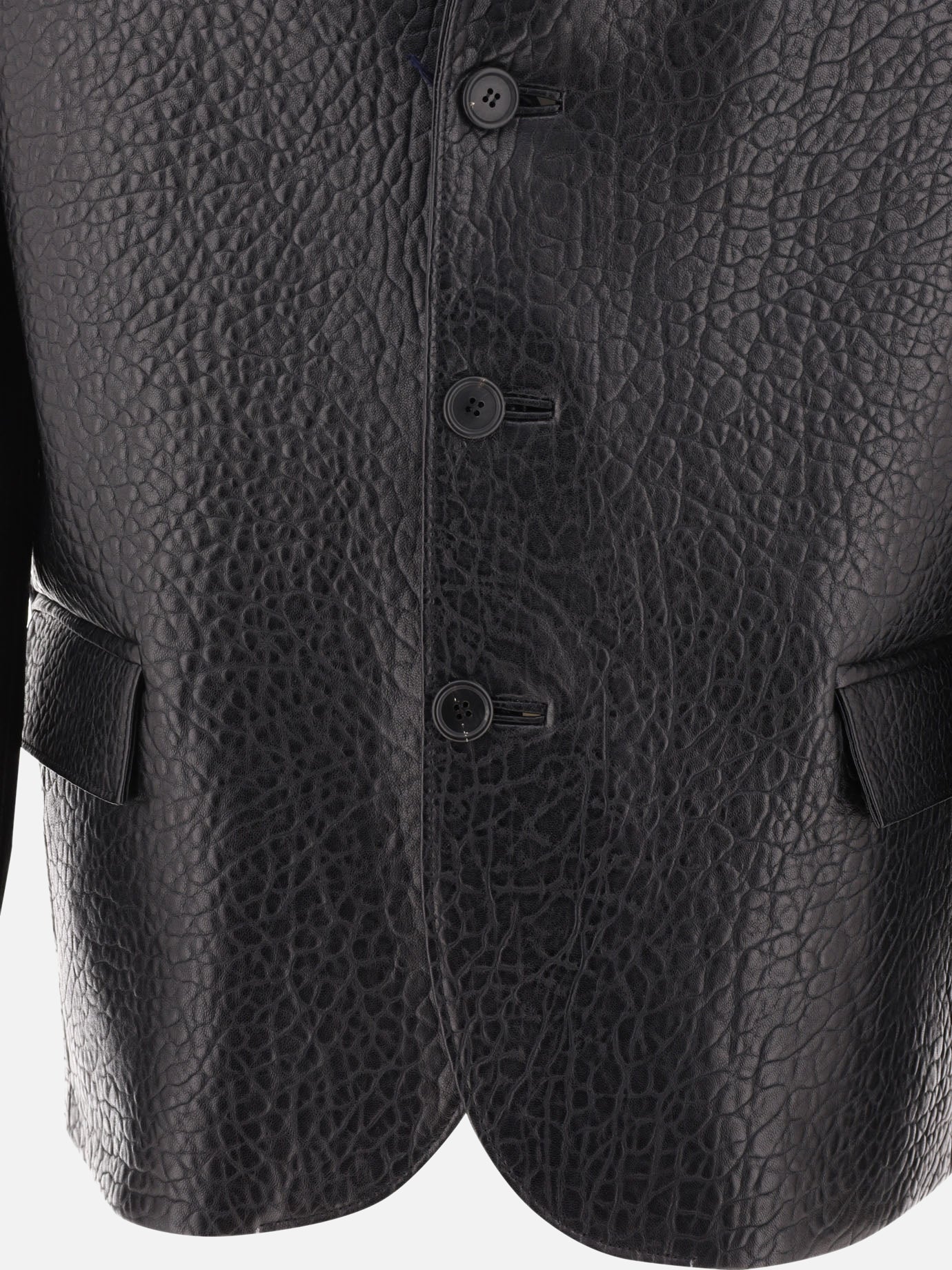 Leather jackets 100% lamb leather  Black - Prada Men | PDP | VIETTI Online Store | Zoom-Modal_3
