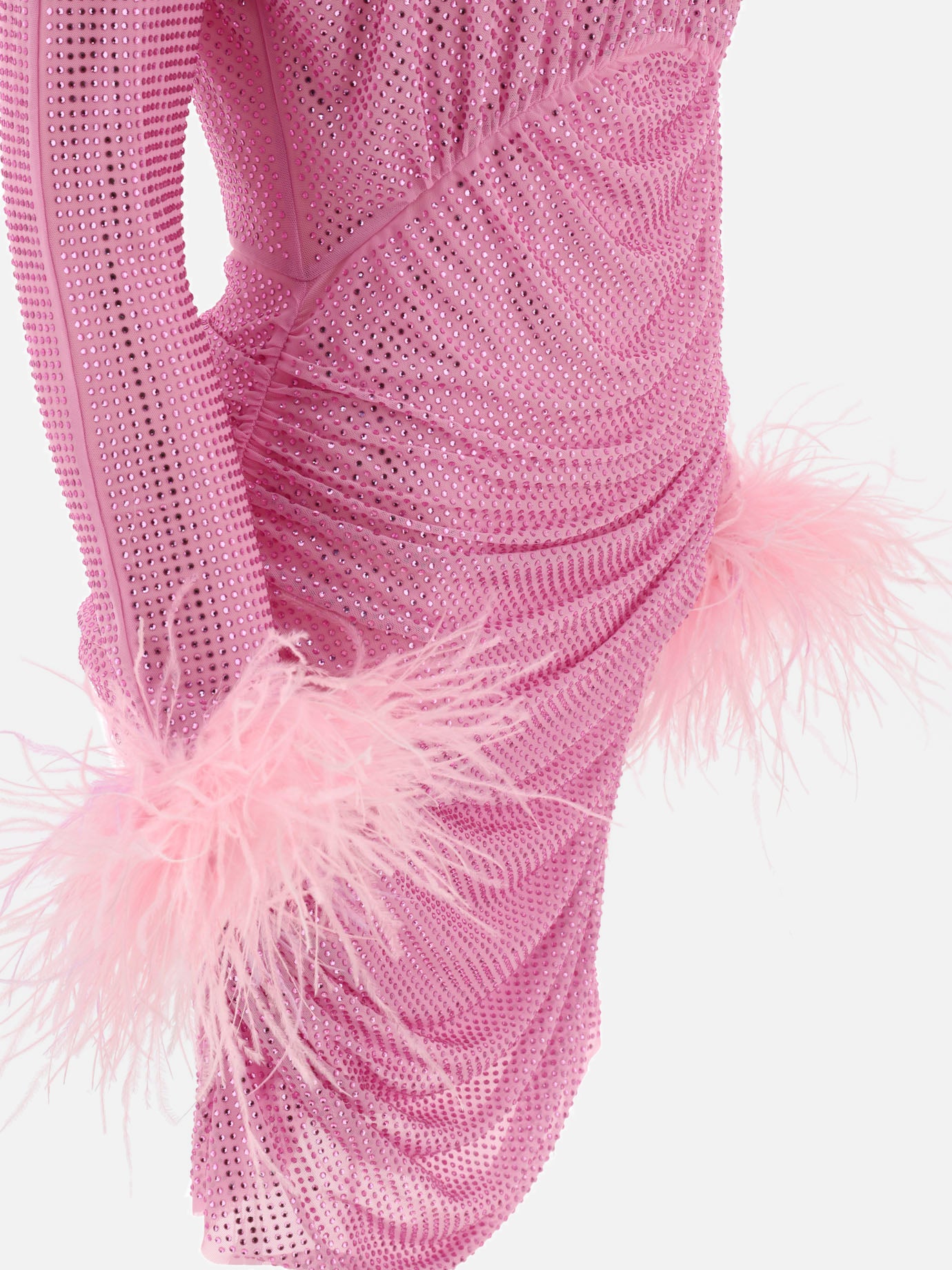 Mini dresses 96% polyester 4% elastane  Pink - Self-portrait Women | PDP | VIETTI Online Store | Zoom-Modal_4
