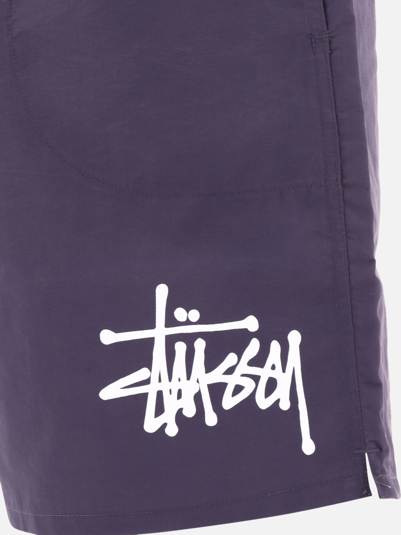 Stüssy "Big Basic" swim shorts Grey