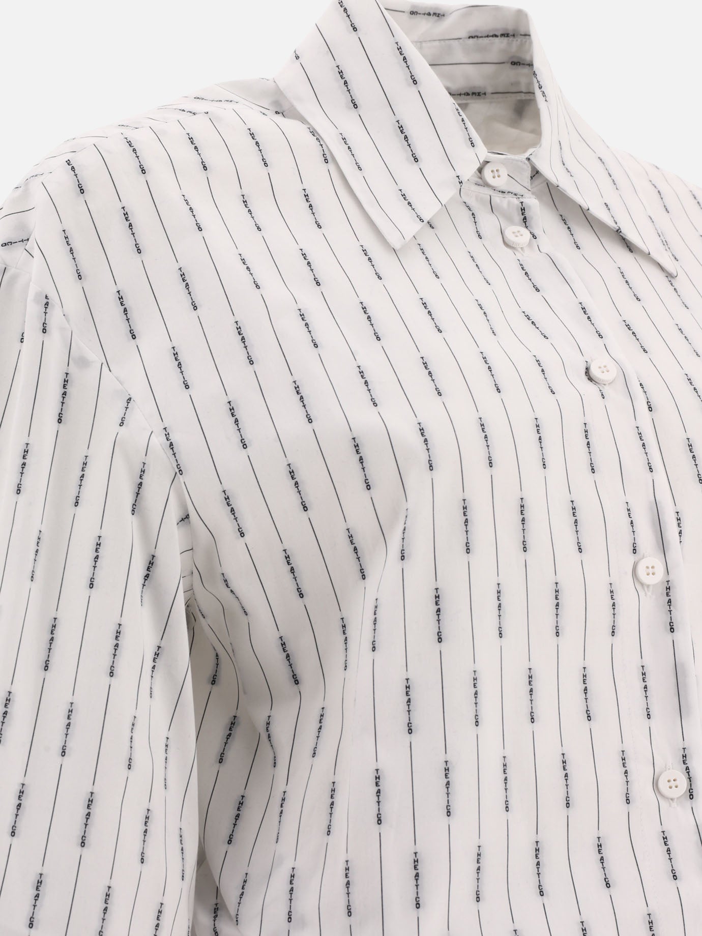 Mini dresses 100% cotton  White - The Attico Women | PDP | VIETTI Online Store | thumbnail_4