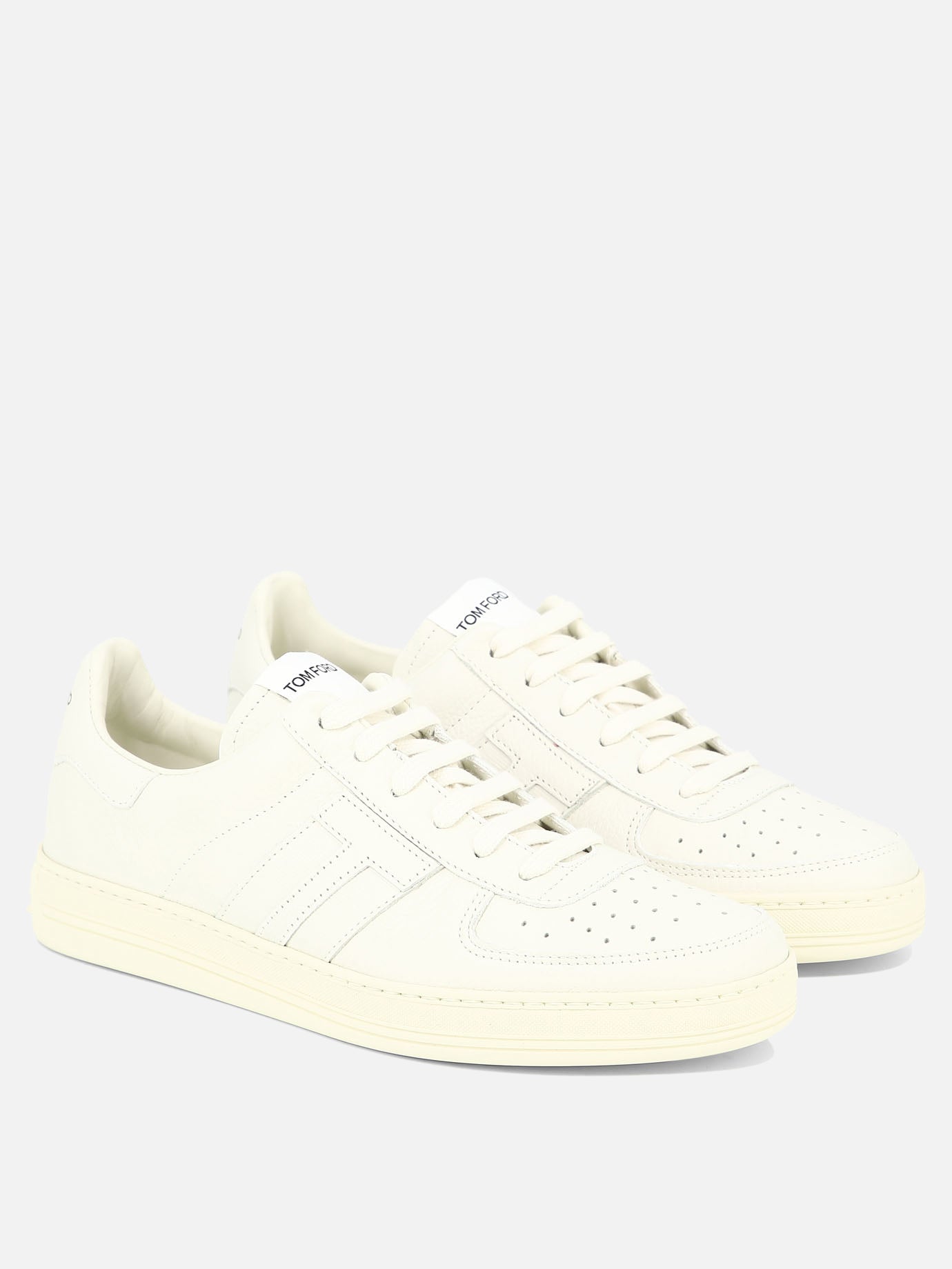 Low top sneakers 98% leather 2% cotton - 100% rubber  White - Tom Ford Men | PDP | VIETTI Online Store | Zoom-Modal_2
