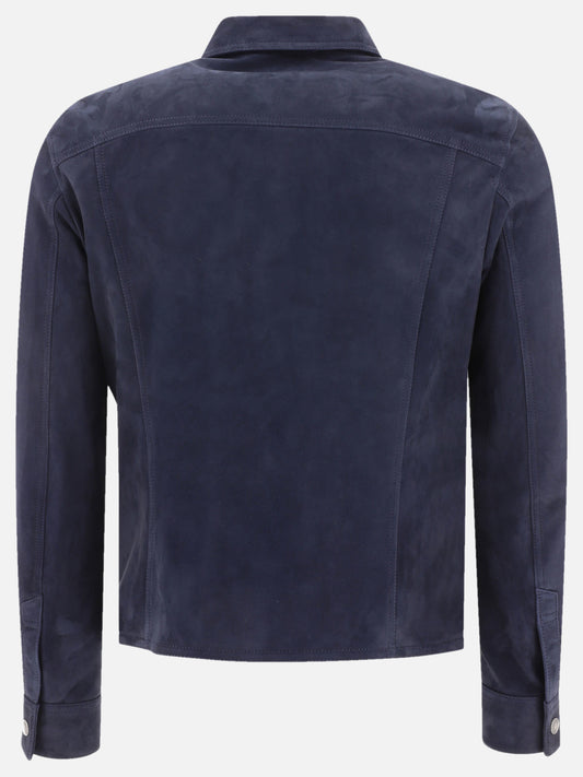 Leather jackets 100% lamb leather  Blue - Tom Ford Men | PLP | VIETTI Online Store | 2
