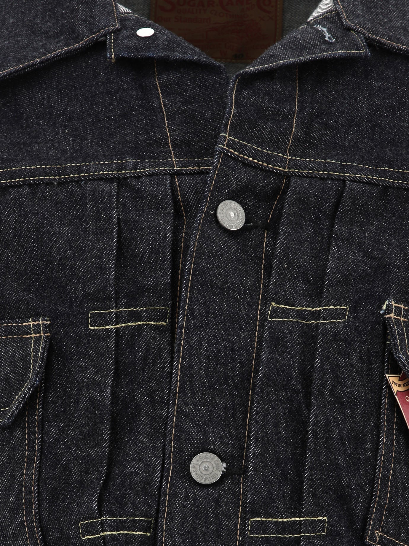 Sugar Cane "Sugar Cane 1953" denim jacket Blue