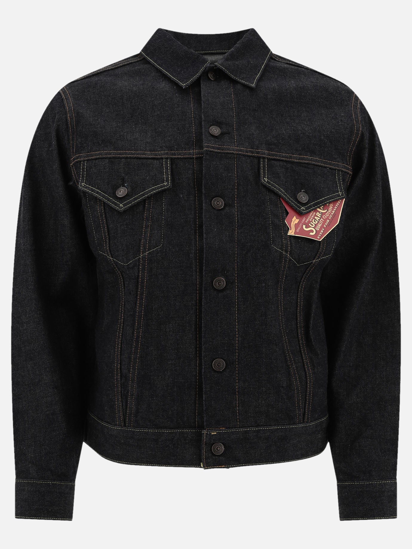 Denim jackets Solid colour  Blue - Sugar Cane Men | PDP | VIETTI Online Store | Zoom-Modal
