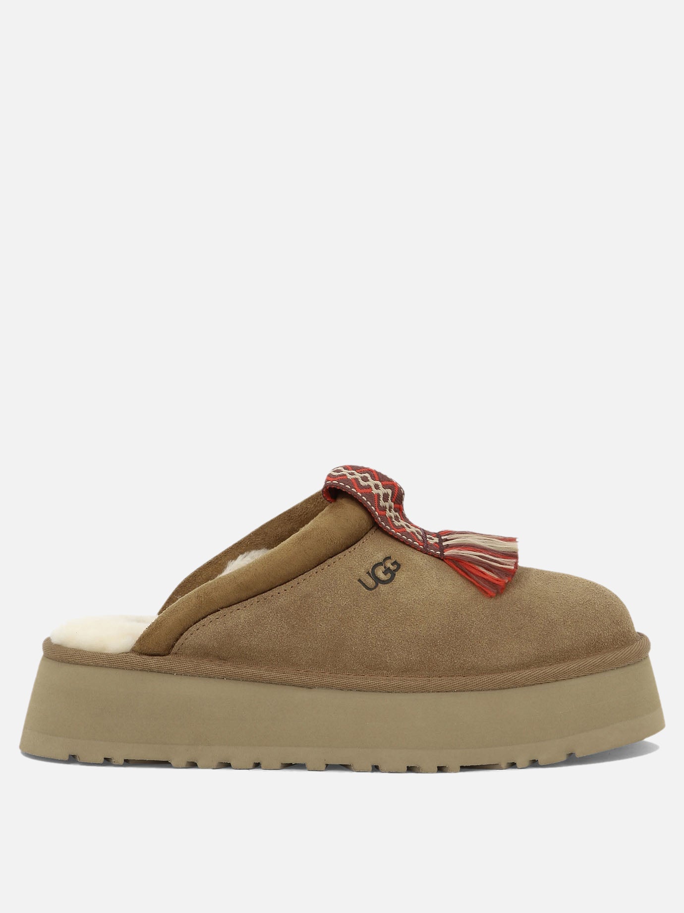 Slippers 100% suede - 100% rubber  Beige - Ugg Women | PDP | VIETTI Online Store | thumbnail