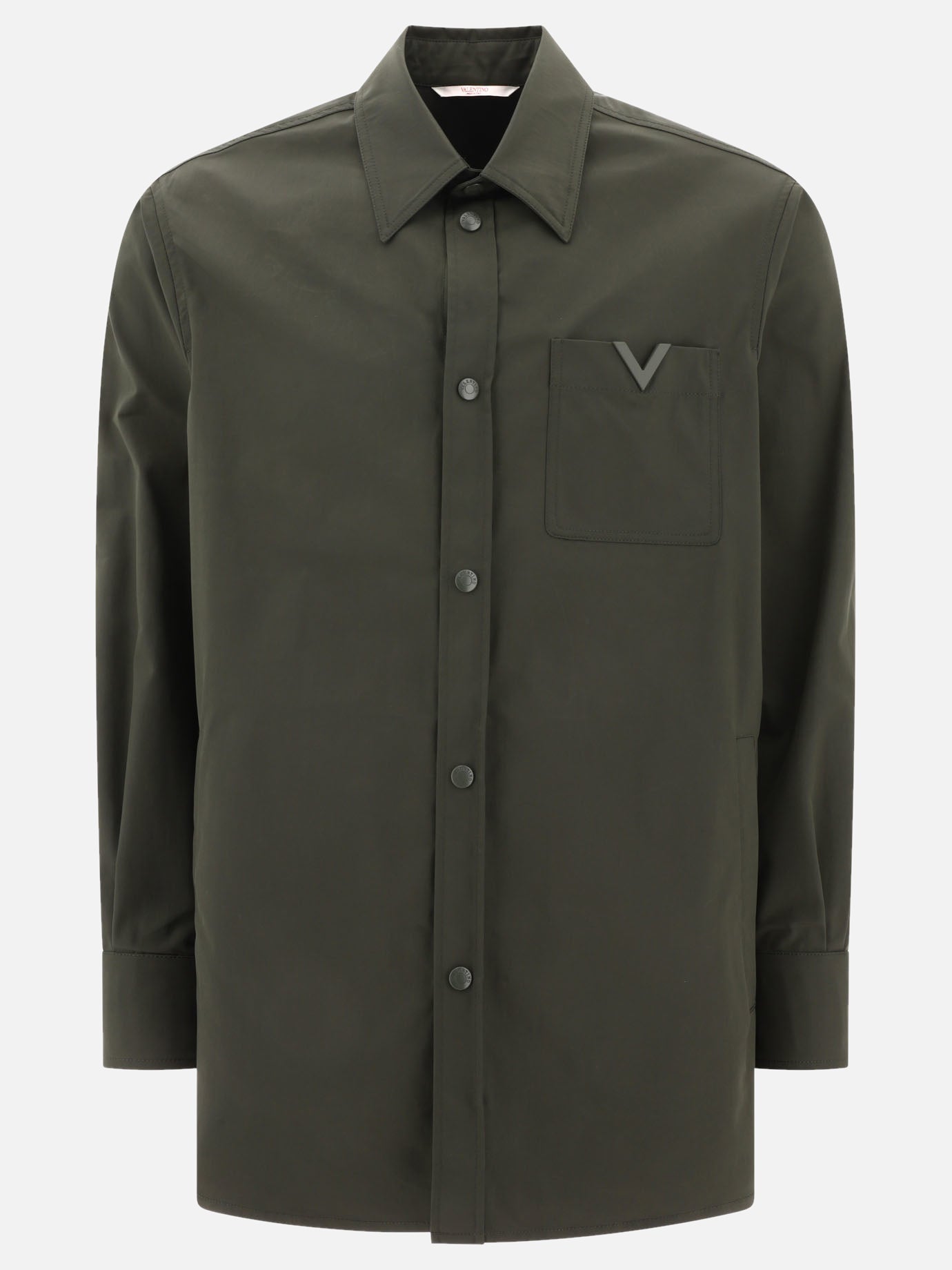 Overshirt jackets 4V3CIA9ACKV  Green - Valentino Men | PDP | VIETTI Online Store | Zoom-Modal
